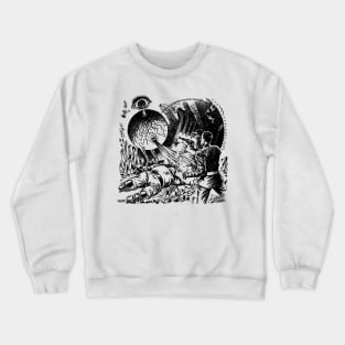 Sci Fi Pulp 1 Crewneck Sweatshirt